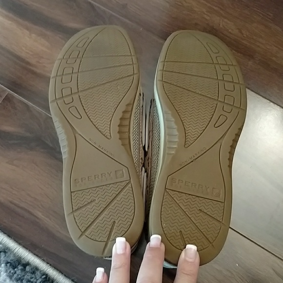 Sperry Top-siders w/⚓ design, size 7.5 - Picture 5 of 5